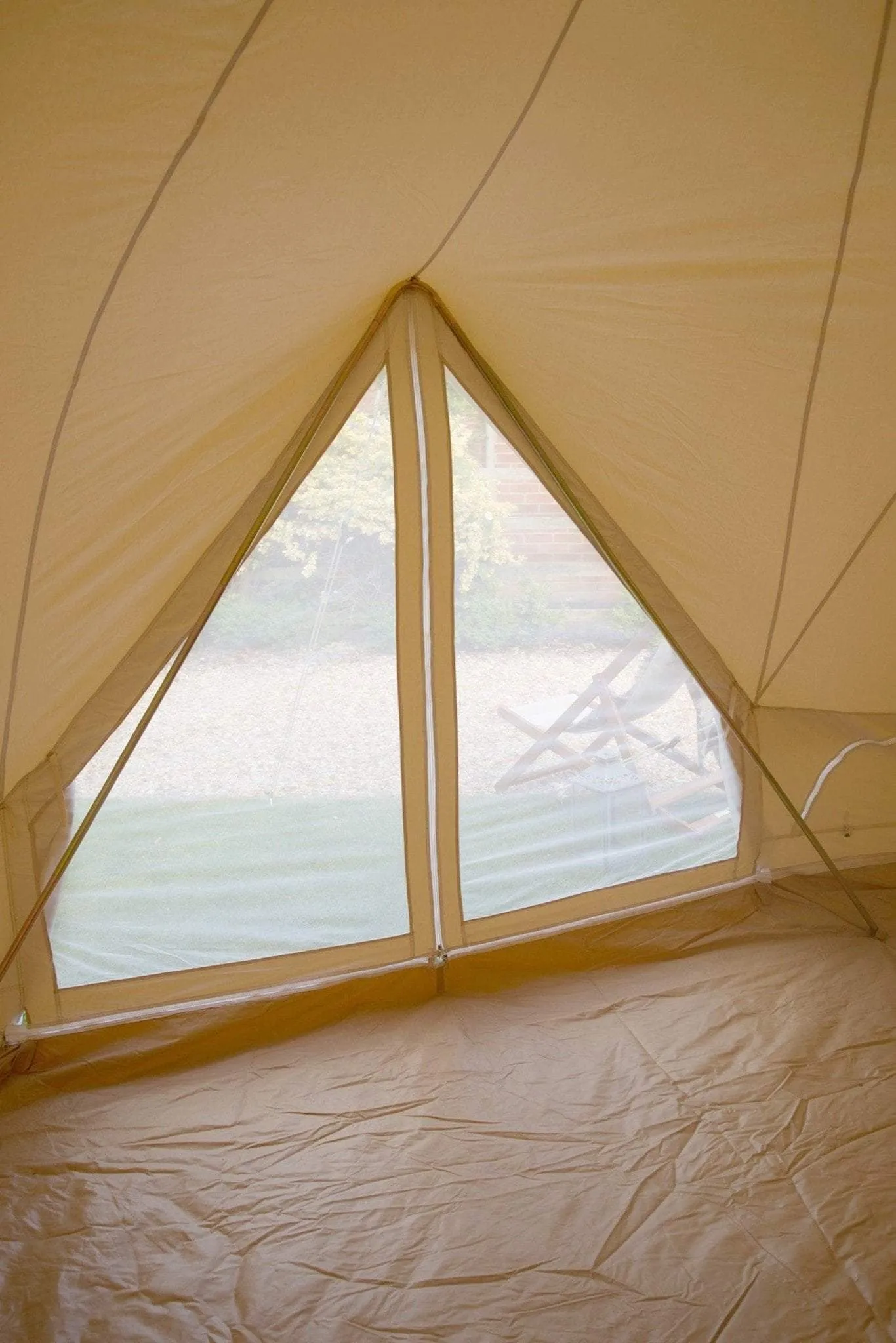 6m Bell Tent 'Pro' 360gsm 100% Proban© Flame Resistant Canvas