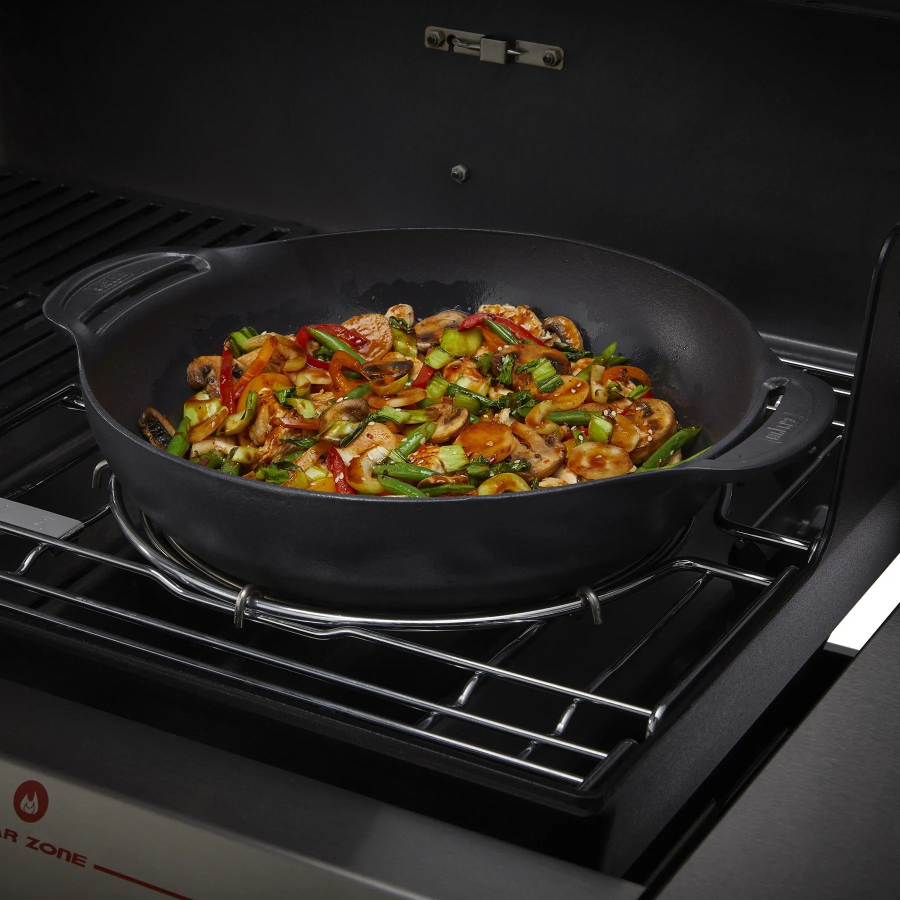 7606 WEBER CRAFTED Wok & Steamer