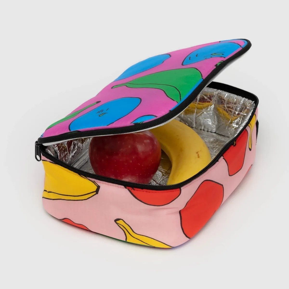 Baggu Lunch Box in Apples & Bananas Mix