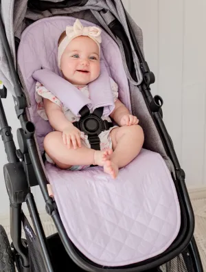 Bambella Designs Universal Quilted Pram Liner | Lavender Haze