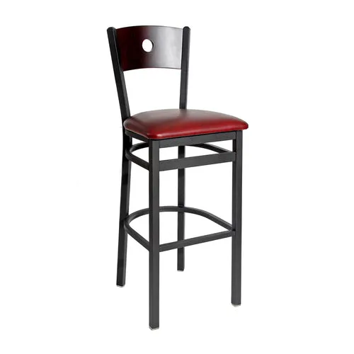 BFM Seating 2152B-SB GR1 Bar Stool