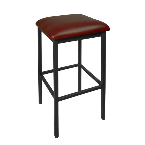 BFM Seating 2510B-SB GR1 Bar Stool