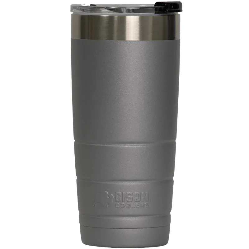 Bison Coolers Black 22oz Bison Tumbler Double-Wall Vacuum - 992101