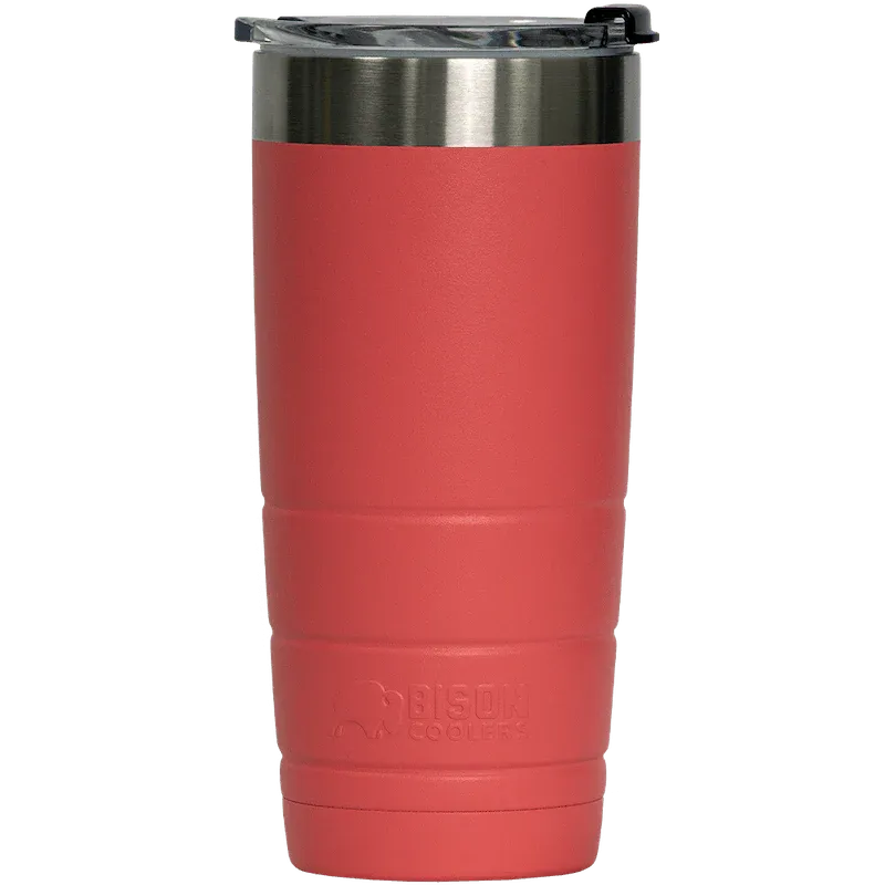 Bison Coolers Black 22oz Bison Tumbler Double-Wall Vacuum - 992101