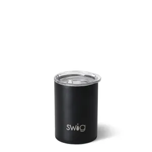 Black Short Tumbler 12oz