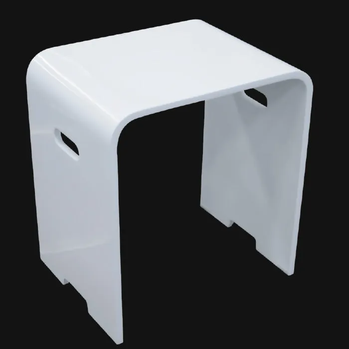 DULCET STONE RESIN STOOL (VA-4002)