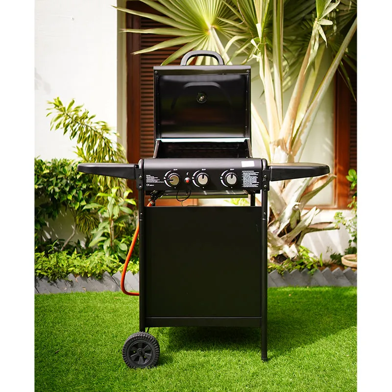 Gas Bbq Grill 3-Burner