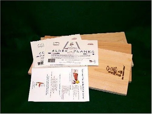 Grill Master Grilling Steak Planks Kit (4 pack each of Cedar, Alder, and Maple)