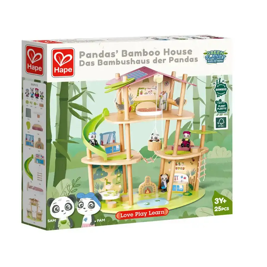 Hape Pandas’ Bamboo House