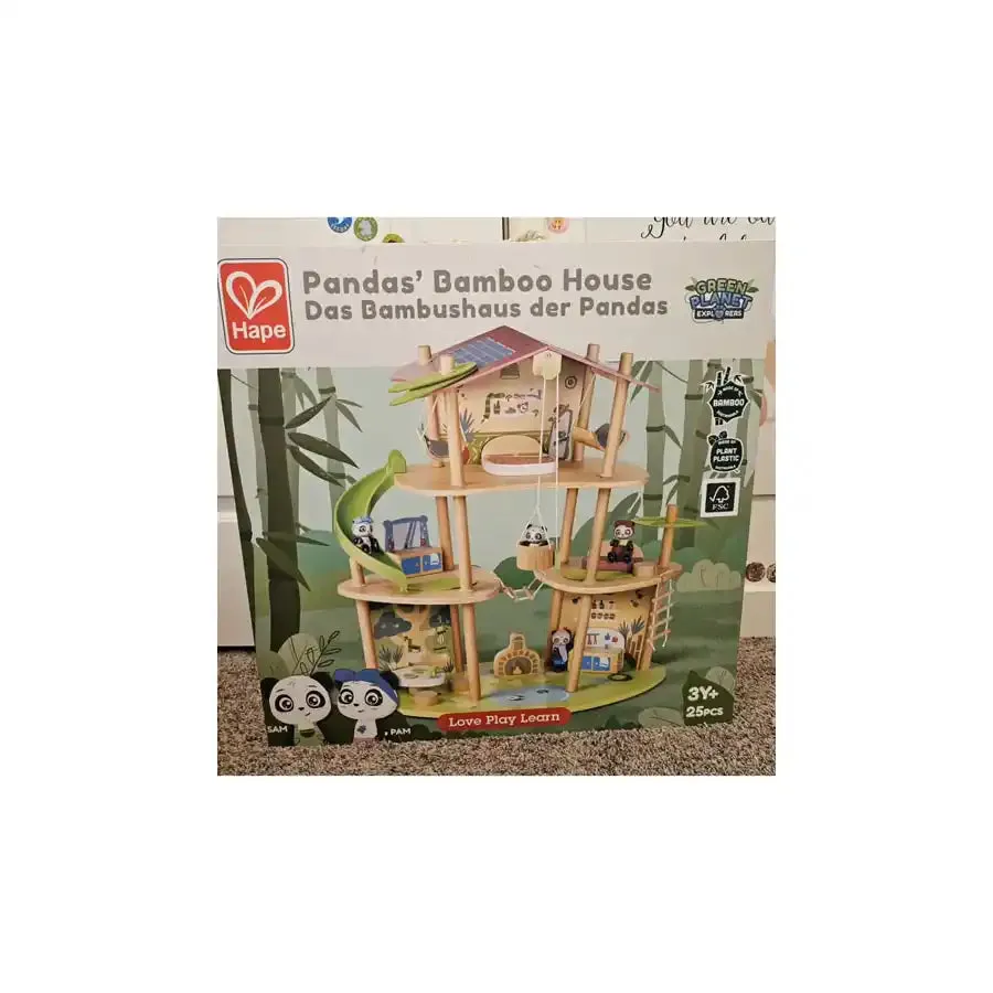 Hape Pandas’ Bamboo House