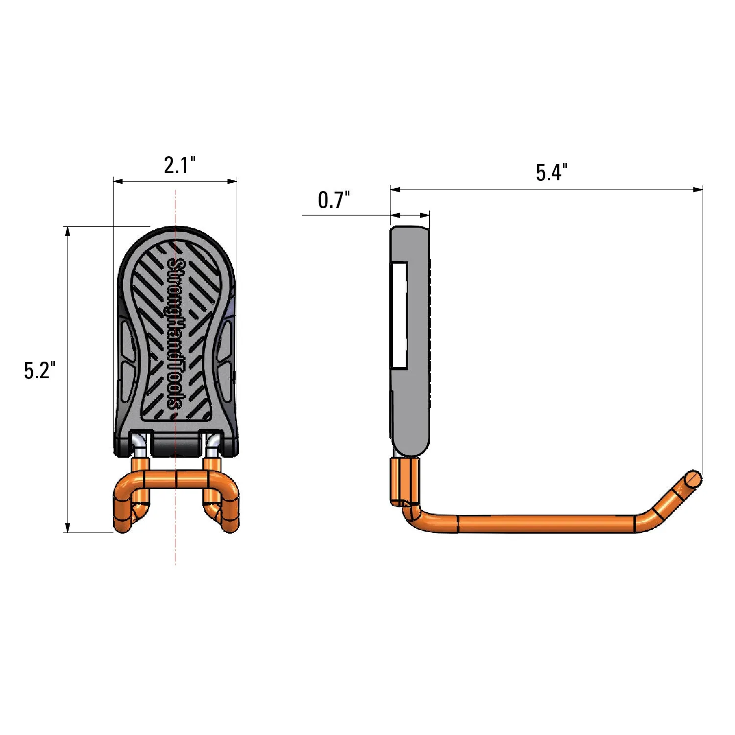 Heavy Duty Magnetic Utility Hook