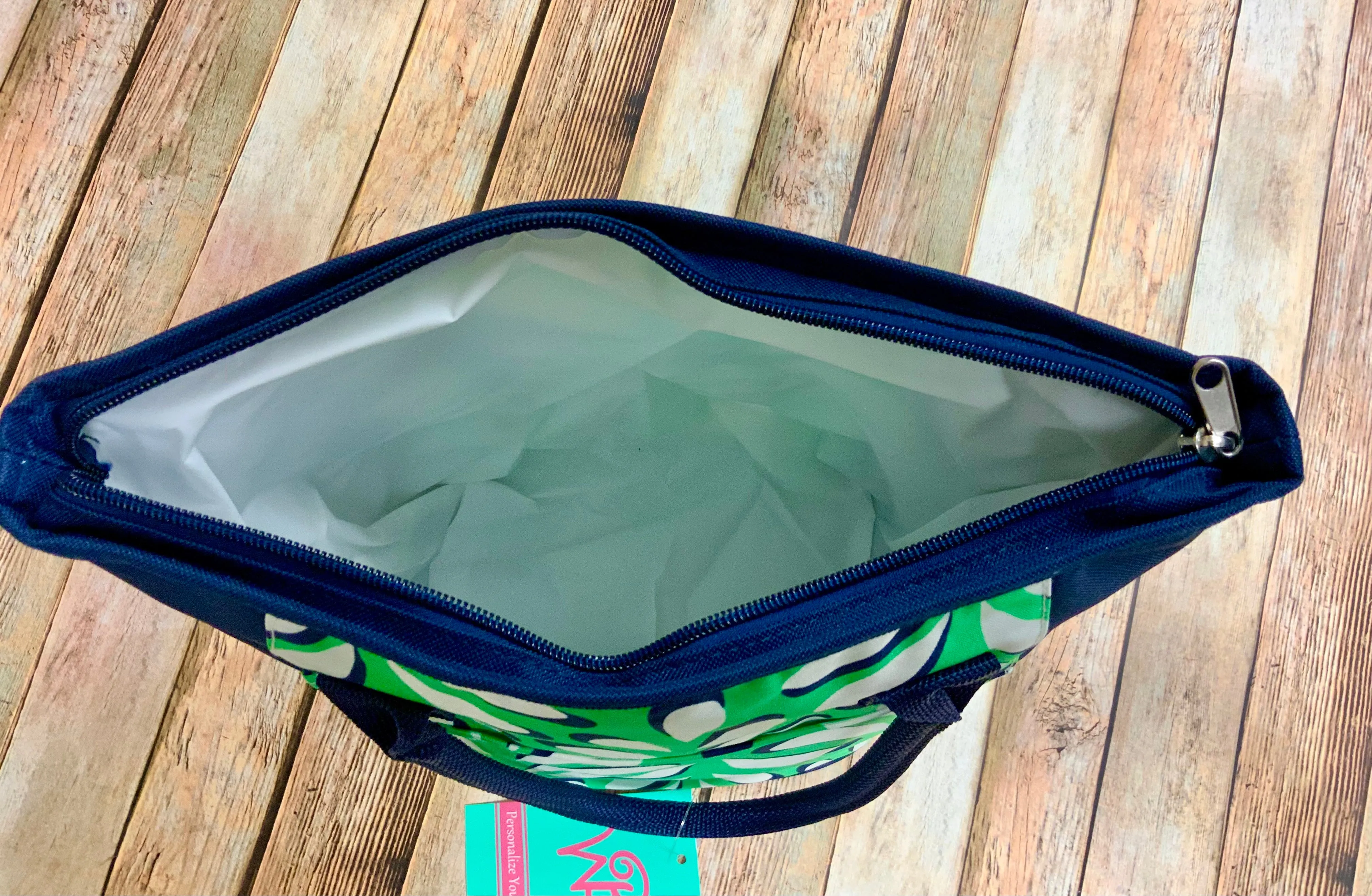 Island Palm Cooler Tote