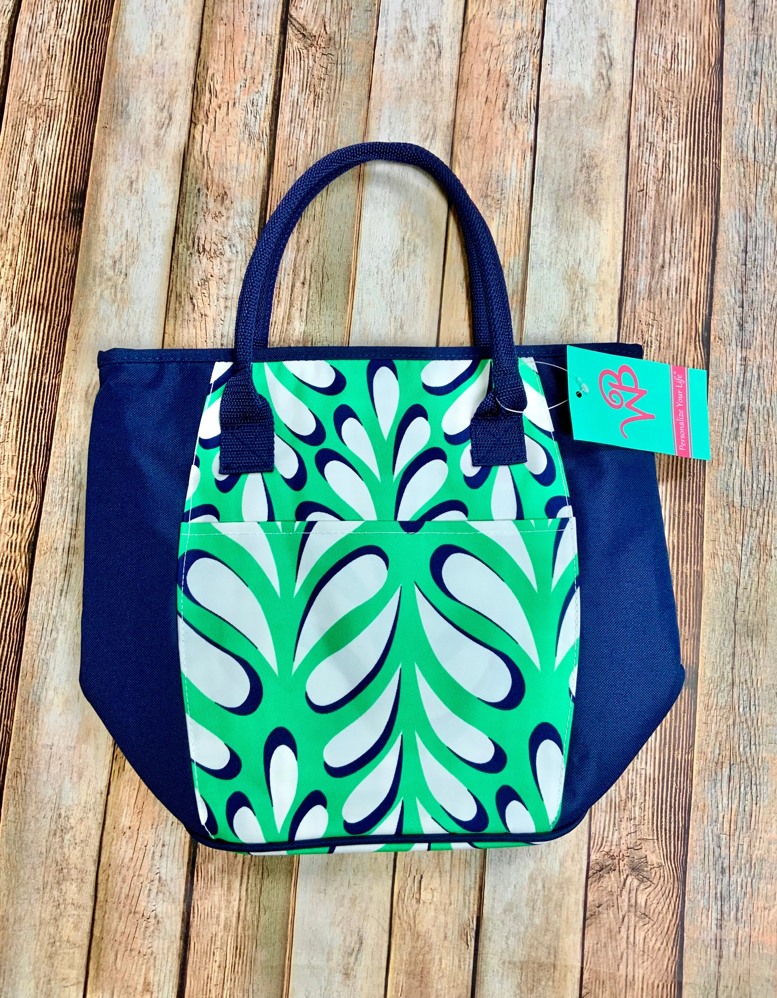 Island Palm Cooler Tote