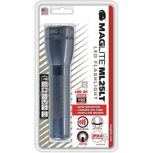 Maglite ML25LT 2-Cell C Gray LED Flashlight