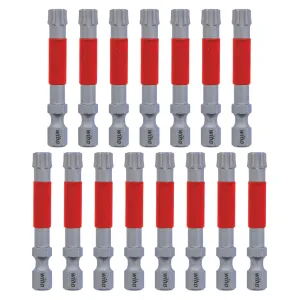 MaxxTor Impact Bit Torx T40 - 49mm - 15 Pack