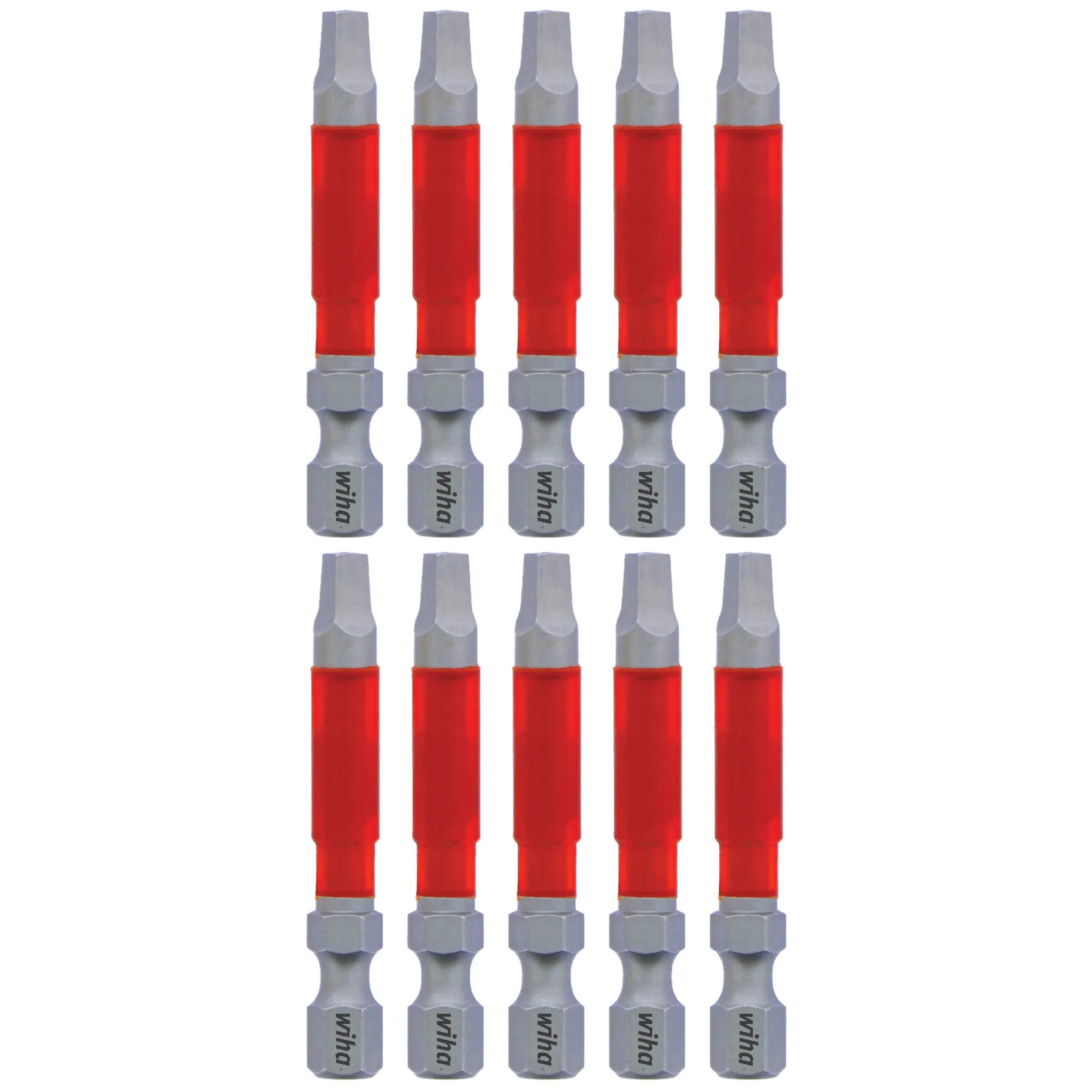 MaxxTor Impact Power Bit Square #3 x 49mm - 10 Pack