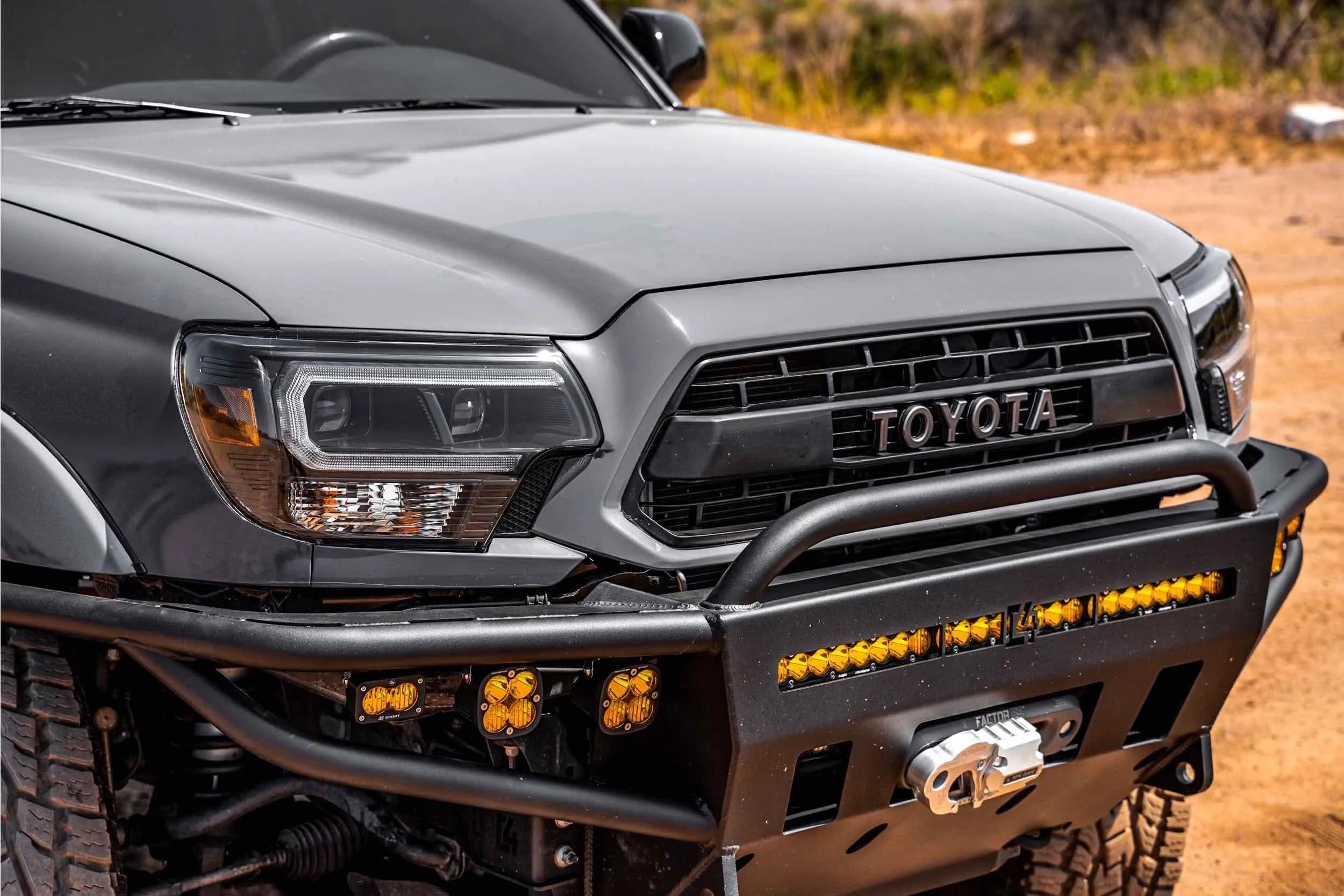 Morimoto Toyota Tacoma (12-15) XB Hybrid LED Headlights (Amber DRL)