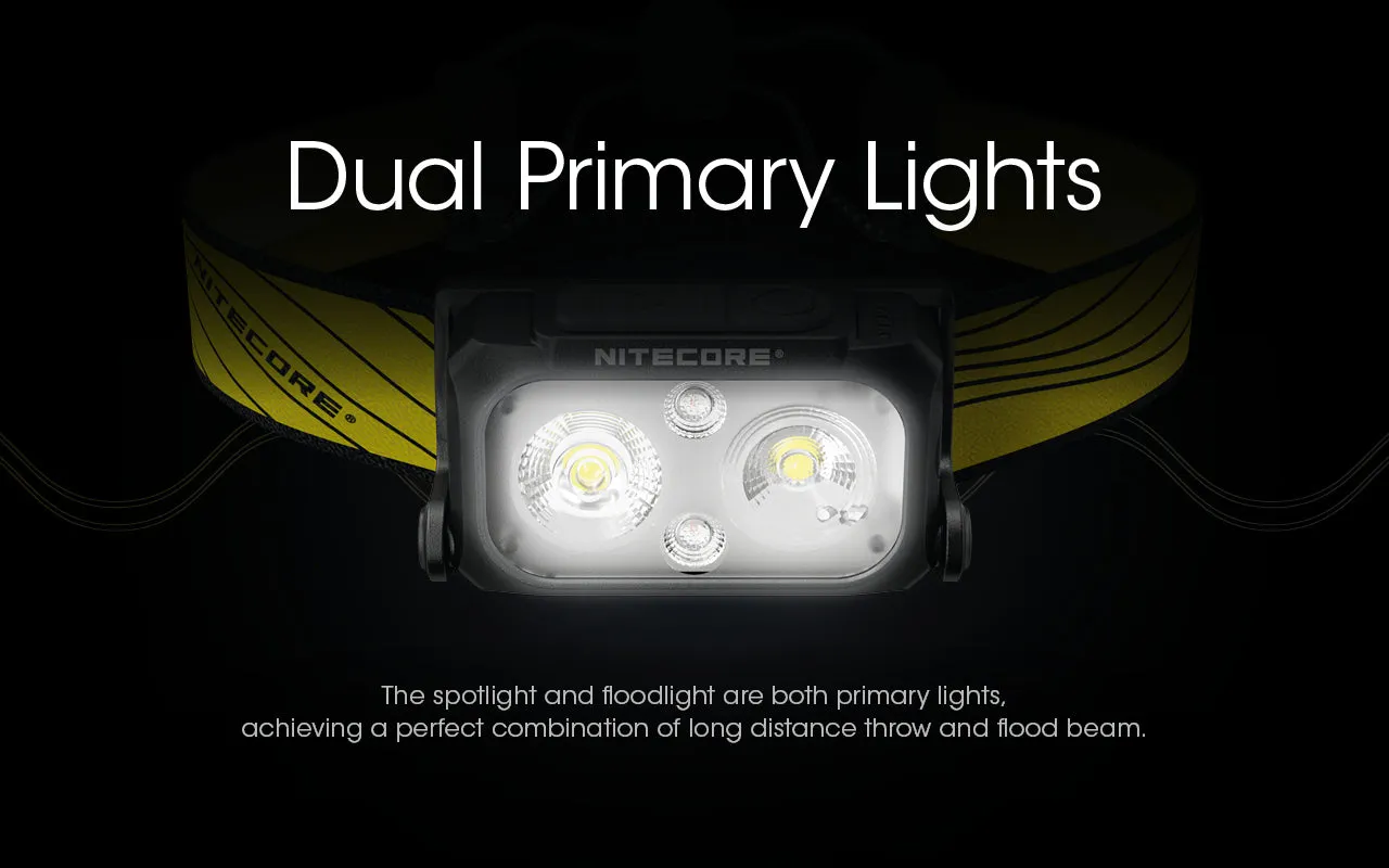 NITECORE 400 LUMENS ULTRALIGHT RECHARGEABLE HEADLAMP (NU25)