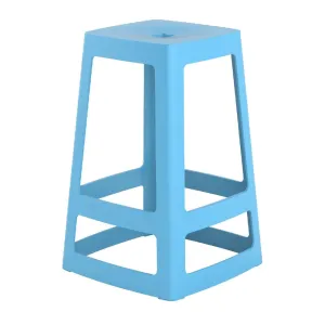 Origin Base Mid Stool Pastel Blue 430x430x560mm (Pack of 2)