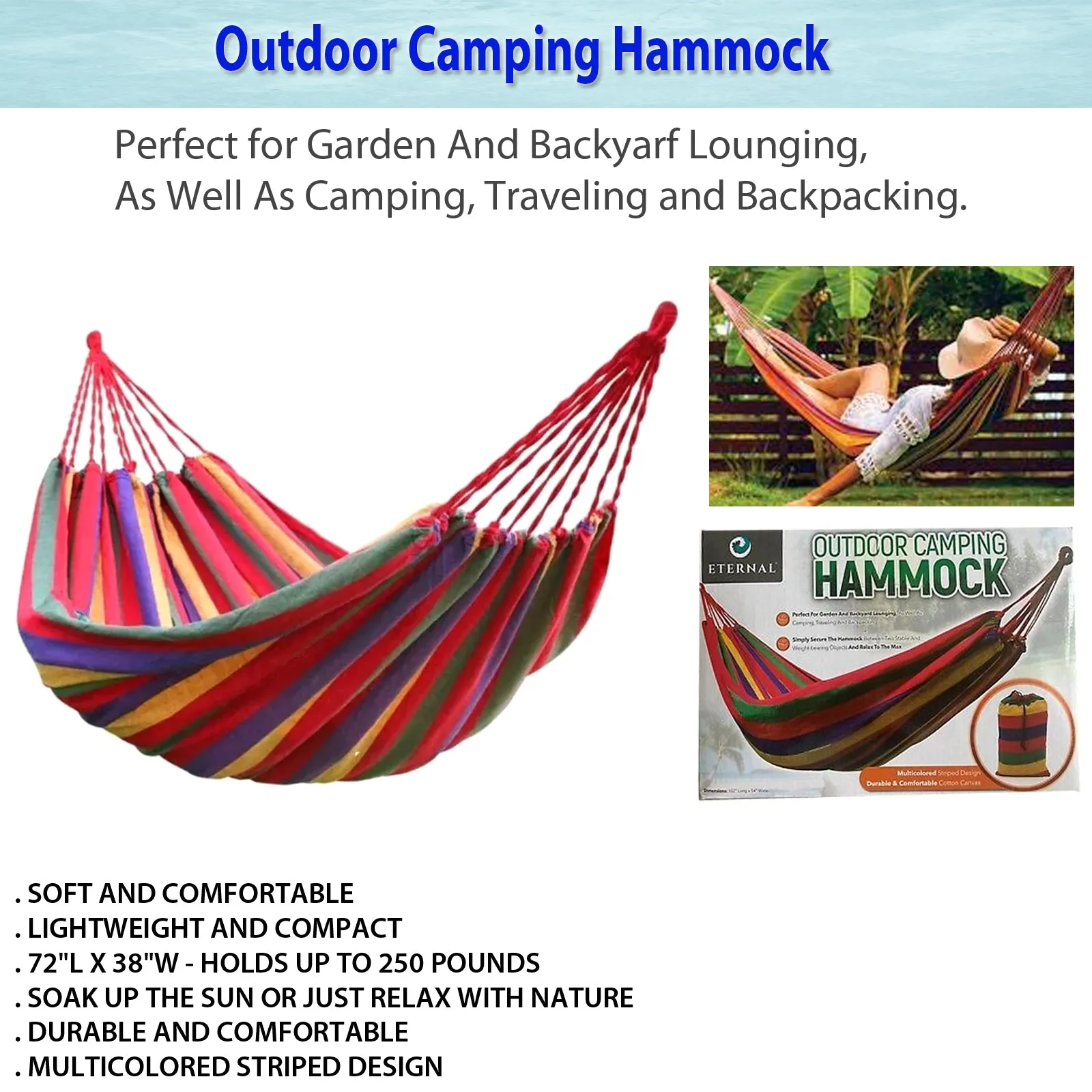 Outdoor Camping Hammock