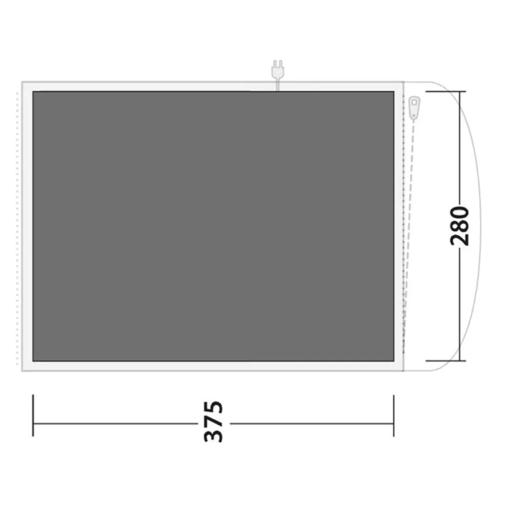 Outwell Oakwood 5 Footprint Groundsheet 375cm x 280cm