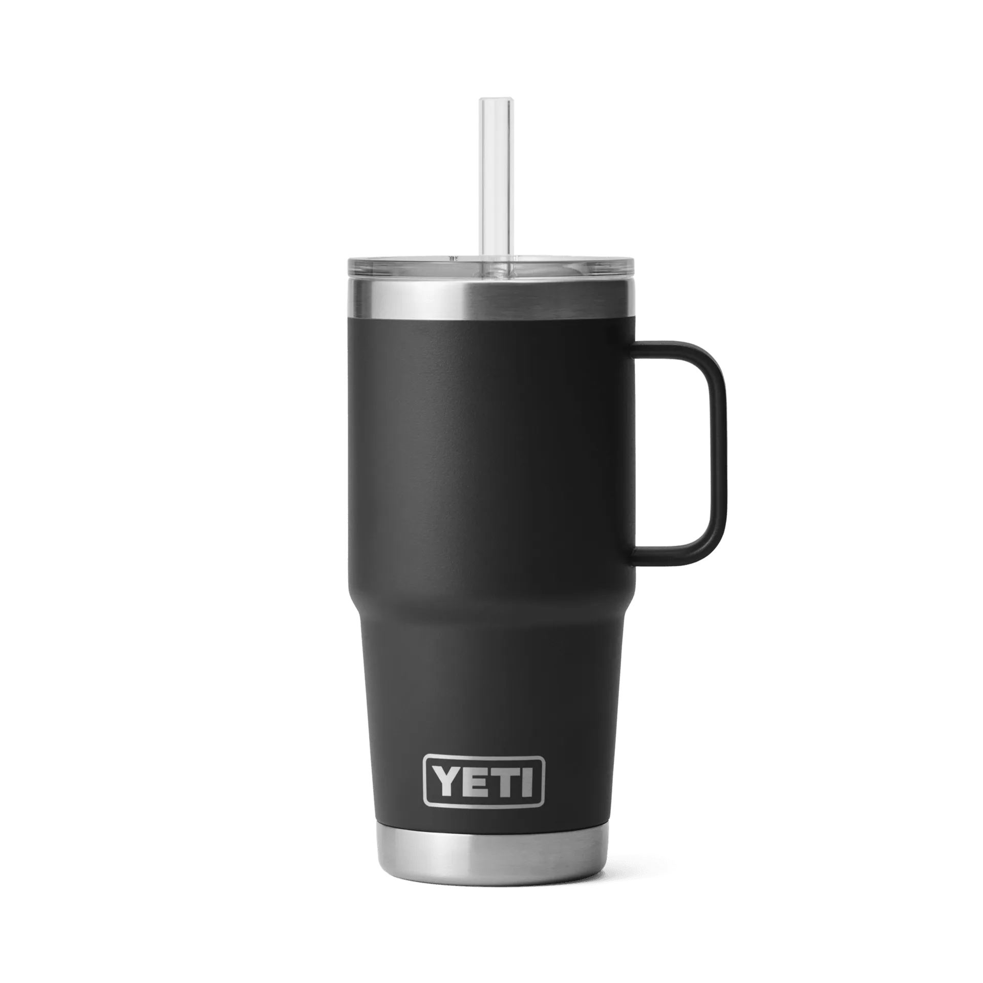 Rambler® 25 oz Mug w/Straw Lid - Black