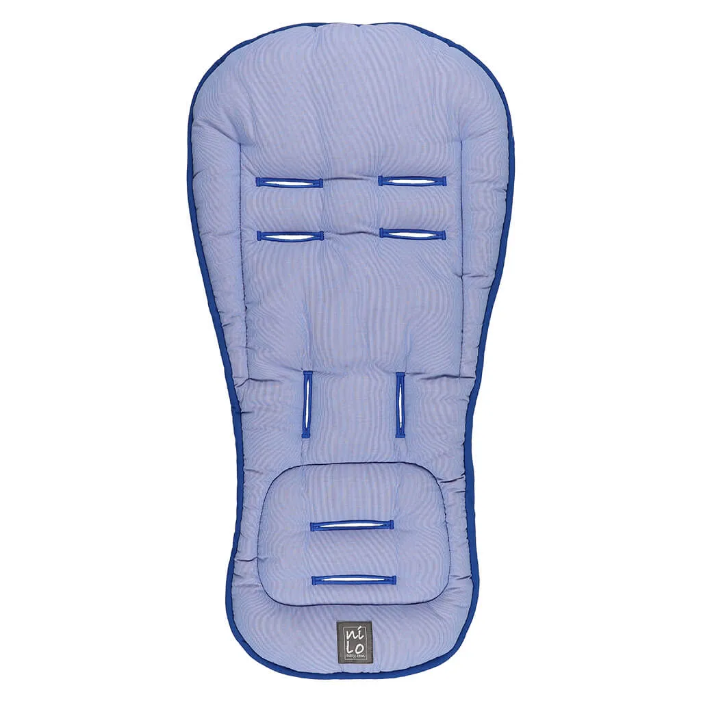 Short Stroller Mat Classic Blue