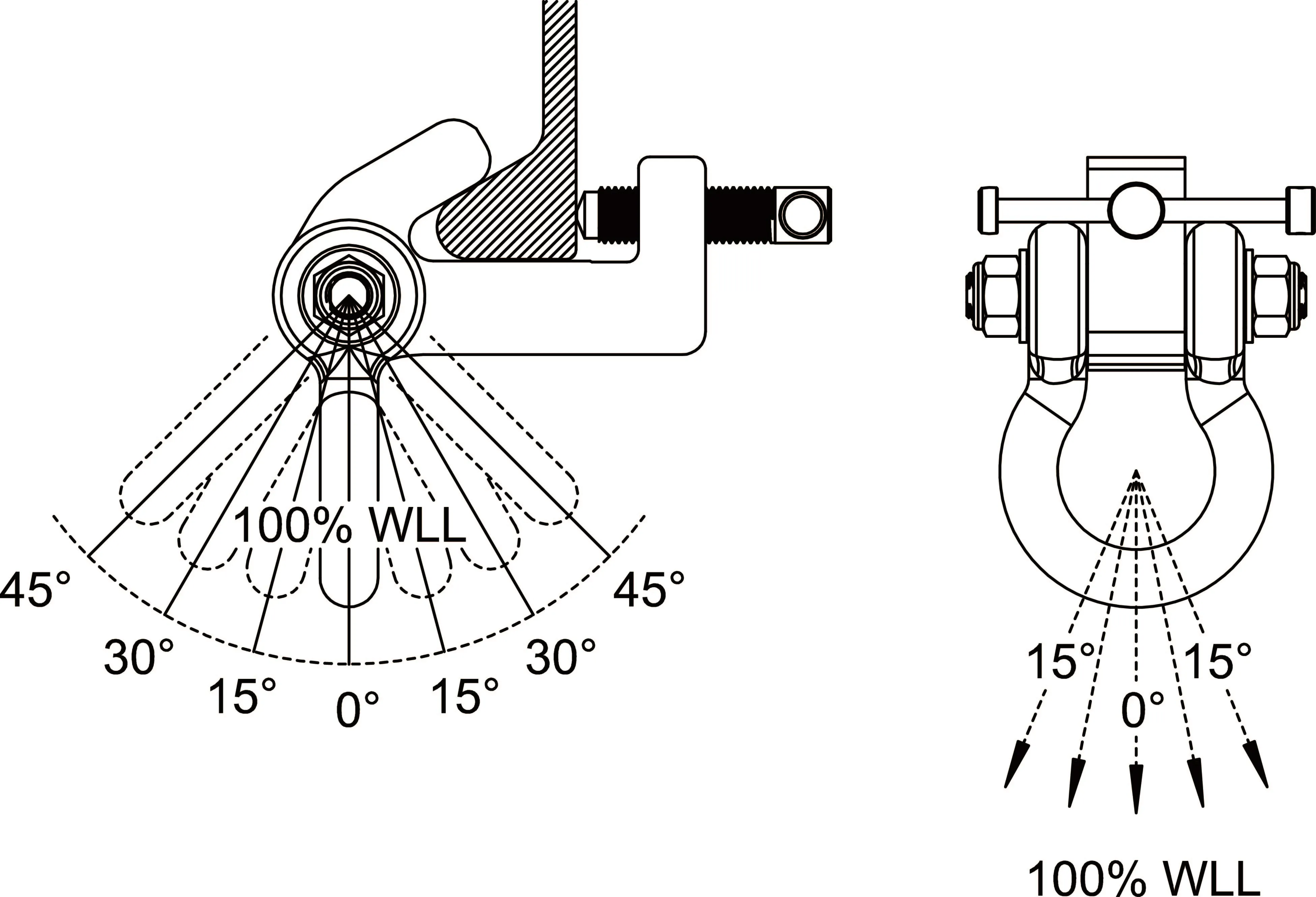 TIGER BULB FLAT BAR ANCHOR / CLAMP MODEL BCB