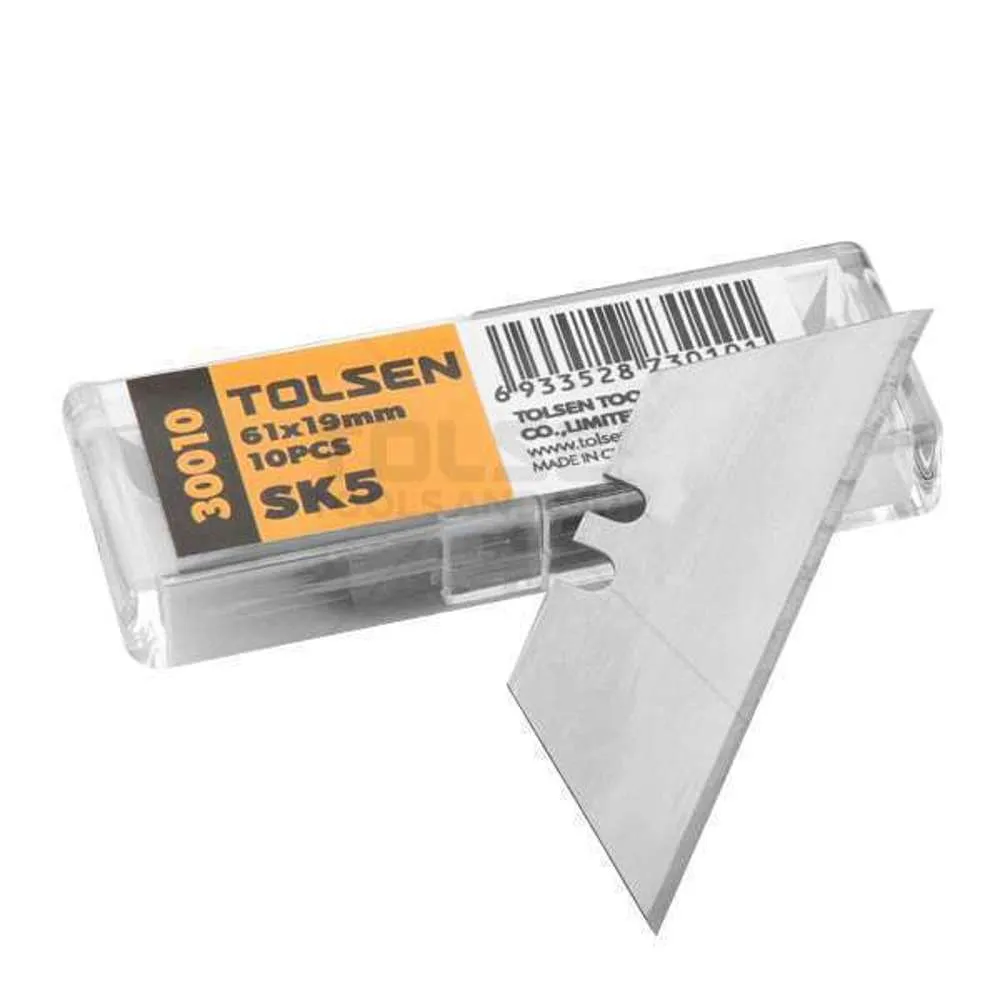 Tolsen Utility Knife Blade Set (10pc)