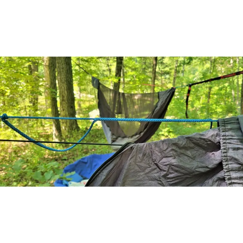 Utility Constrictor Rope/ Adjustable Structural Hammock Ridgeline – Perfect Hang, Every Time 7/64th Amsteel (Single)