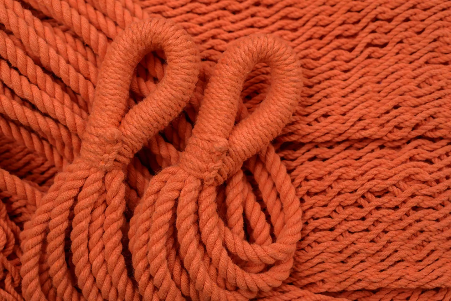 Vivid Orange Cotton Hammock