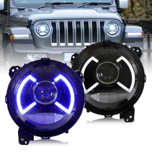 VLAND LED Headlights For Jeep Wrangler JL & Gladiator 2018-2023 [DOT. SAE.]