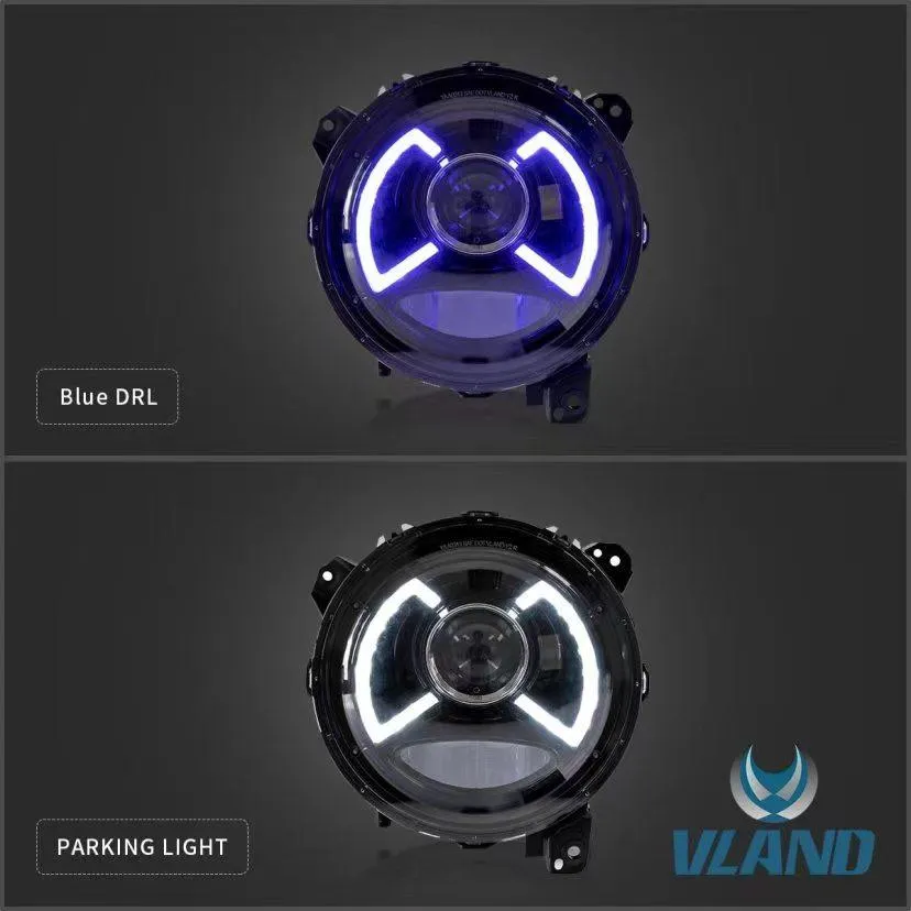 VLAND LED Headlights For Jeep Wrangler JL & Gladiator 2018-2023 [DOT. SAE.]