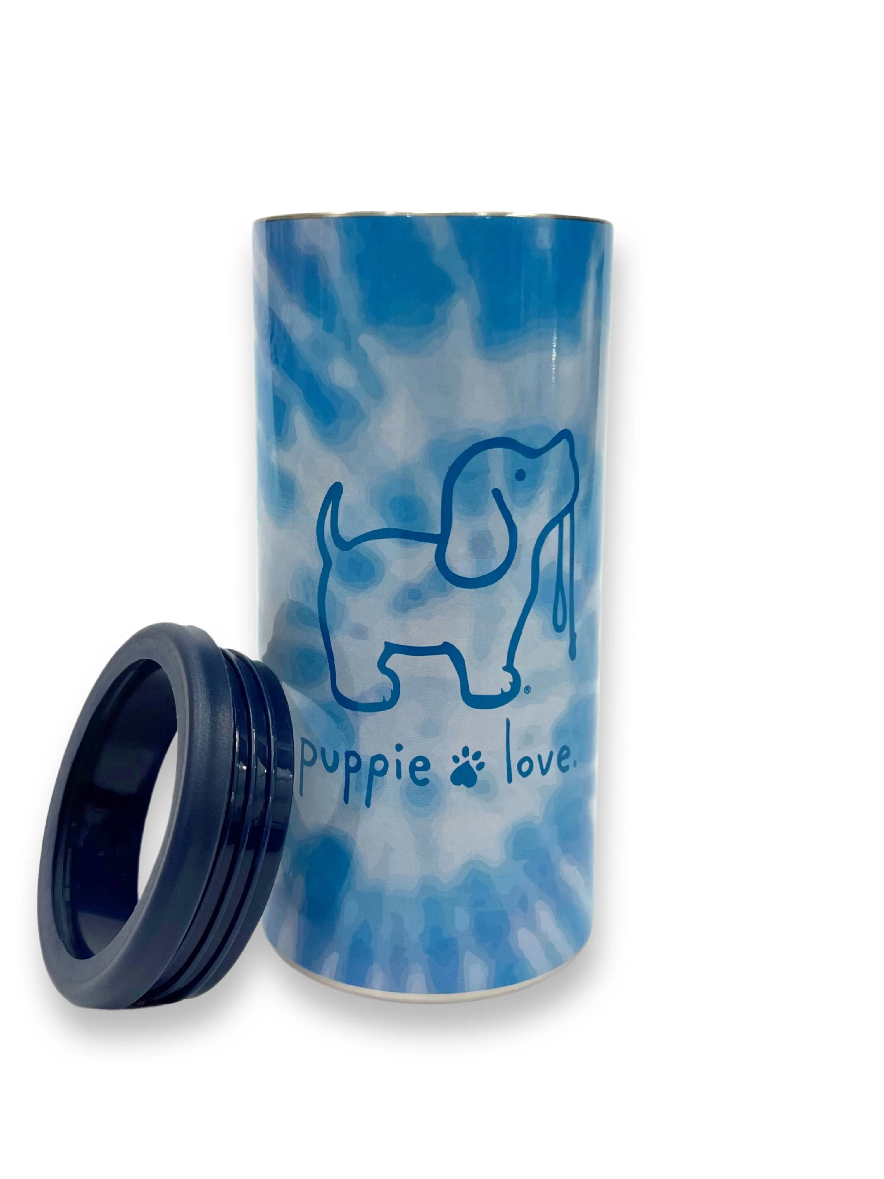 WILDFLOWER TIE DYE SLIM CAN COOLER