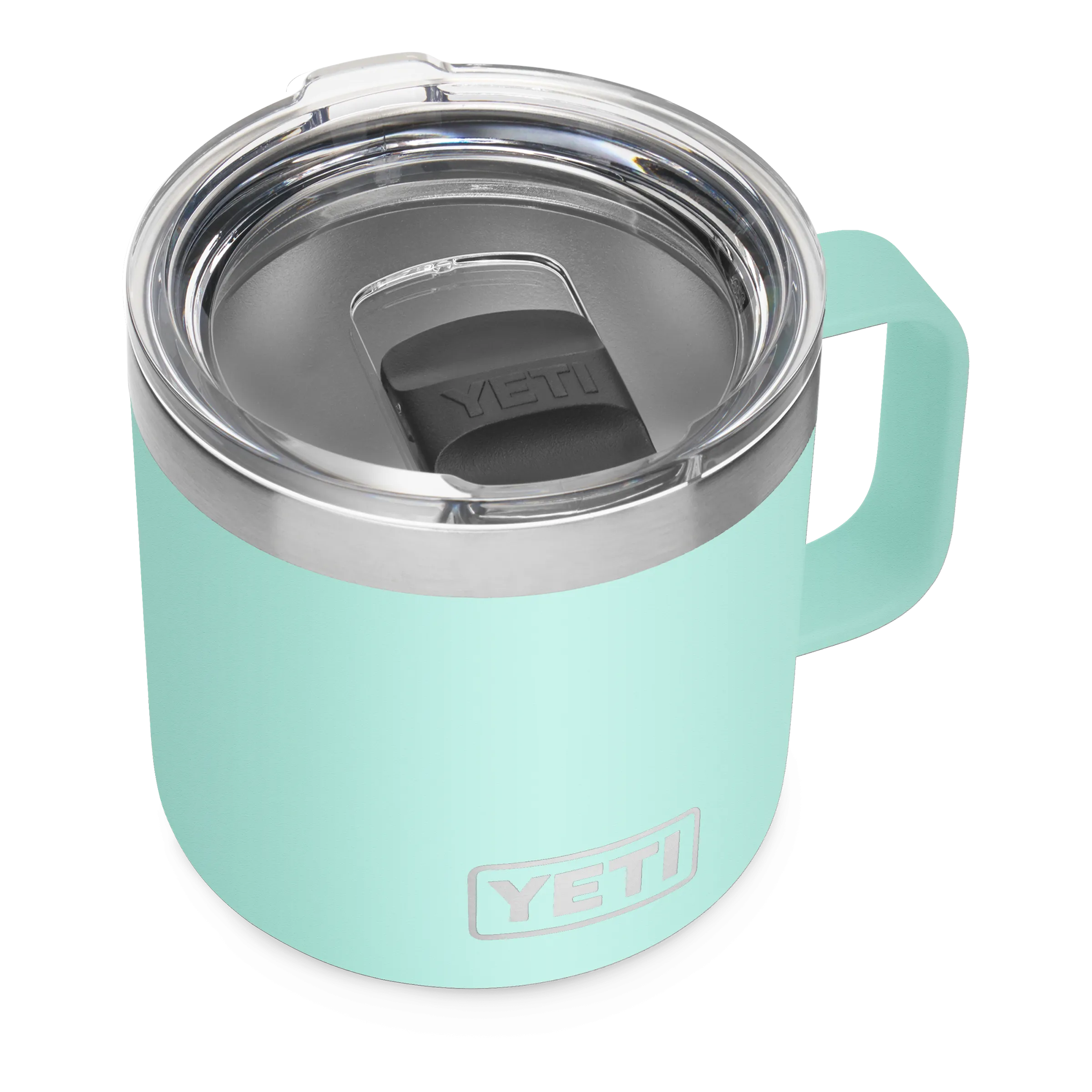 Yeti Rambler 14oz/414ml Mug with Magslider Lid - Seafoam