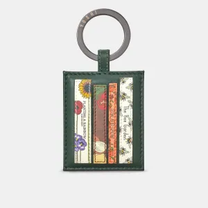 Yoshi Green Fingers Bookworm Leather Keyring